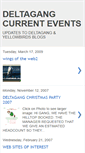 Mobile Screenshot of deltagangevents.blogspot.com