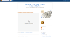 Desktop Screenshot of browncountydemocraticparty.blogspot.com