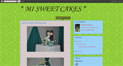 Desktop Screenshot of misweetcakes.blogspot.com