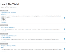 Tablet Screenshot of iheardtheworld.blogspot.com