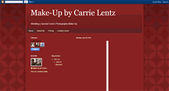 Desktop Screenshot of makeupbycarrie.blogspot.com