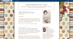 Desktop Screenshot of confidentiallykel.blogspot.com