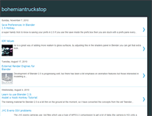 Tablet Screenshot of bohemiantruckstop.blogspot.com