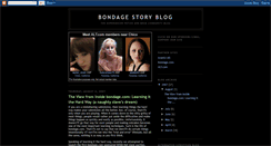 Desktop Screenshot of bondagestoryblog.blogspot.com
