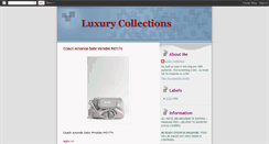 Desktop Screenshot of luxury-collections.blogspot.com