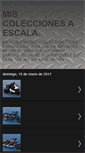 Mobile Screenshot of miscoleccionesaescala.blogspot.com