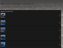 Tablet Screenshot of miscoleccionesaescala.blogspot.com