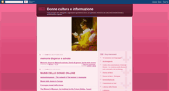 Desktop Screenshot of donneculturaeinformazione.blogspot.com