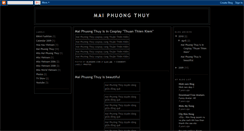 Desktop Screenshot of mai-phuong-thuy.blogspot.com