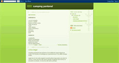 Desktop Screenshot of campingpantanal.blogspot.com