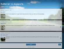 Tablet Screenshot of bullterriervsdogsports.blogspot.com