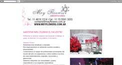 Desktop Screenshot of meyflowersambientaciones.blogspot.com