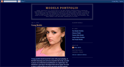 Desktop Screenshot of models-portfolios.blogspot.com