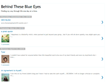 Tablet Screenshot of behindtheseblueeyes325.blogspot.com
