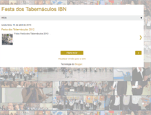 Tablet Screenshot of festadostabernaculos.blogspot.com
