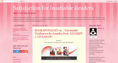 Desktop Screenshot of insatiablereaders.blogspot.com