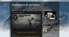 Desktop Screenshot of confesionesdeunlemur.blogspot.com