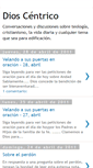 Mobile Screenshot of dioscentrico.blogspot.com