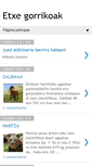 Mobile Screenshot of etxegorrikoak.blogspot.com