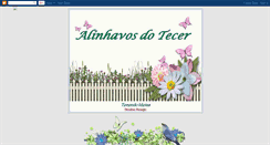 Desktop Screenshot of alinhavosdotecer.blogspot.com