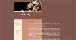 Desktop Screenshot of mytprsjourney.blogspot.com