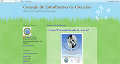 Desktop Screenshot of consejociencias.blogspot.com