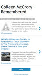 Mobile Screenshot of colleenmccrory.blogspot.com