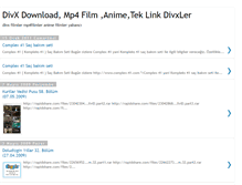Tablet Screenshot of divxdownloadsitesi.blogspot.com