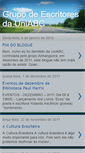 Mobile Screenshot of grupodeescritoresdauniabc.blogspot.com