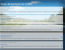 Tablet Screenshot of grupodeescritoresdauniabc.blogspot.com