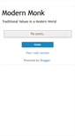 Mobile Screenshot of modern-monk.blogspot.com