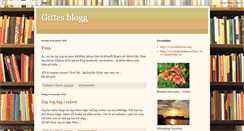 Desktop Screenshot of gittesblogg.blogspot.com