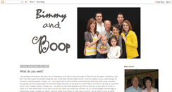 Desktop Screenshot of bimmyandboop.blogspot.com