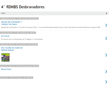 Tablet Screenshot of 4regiaodesbravadores.blogspot.com