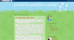 Desktop Screenshot of genifermedinacastro.blogspot.com