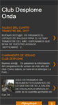 Mobile Screenshot of desplomeonda.blogspot.com