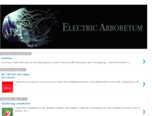 Tablet Screenshot of electric-arboretum.blogspot.com