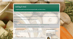 Desktop Screenshot of eatingitreal.blogspot.com