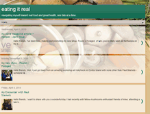 Tablet Screenshot of eatingitreal.blogspot.com