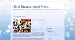 Desktop Screenshot of hindientertainment.blogspot.com