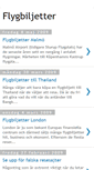 Mobile Screenshot of flygbiljetterna.blogspot.com
