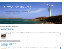 Tablet Screenshot of gracetravellog.blogspot.com