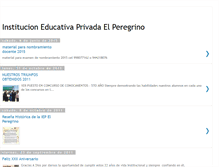 Tablet Screenshot of iepelperegrino.blogspot.com