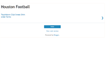 Tablet Screenshot of houstonhighschoolfootball.blogspot.com