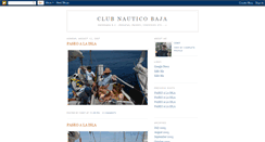 Desktop Screenshot of clubnauticobaja.blogspot.com