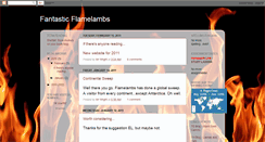 Desktop Screenshot of flamelambs.blogspot.com