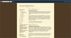 Desktop Screenshot of martialgym.blogspot.com