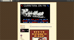 Desktop Screenshot of carreterasinfin.blogspot.com