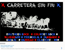 Tablet Screenshot of carreterasinfin.blogspot.com