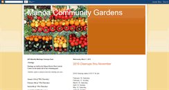 Desktop Screenshot of manoacommunitygardens.blogspot.com